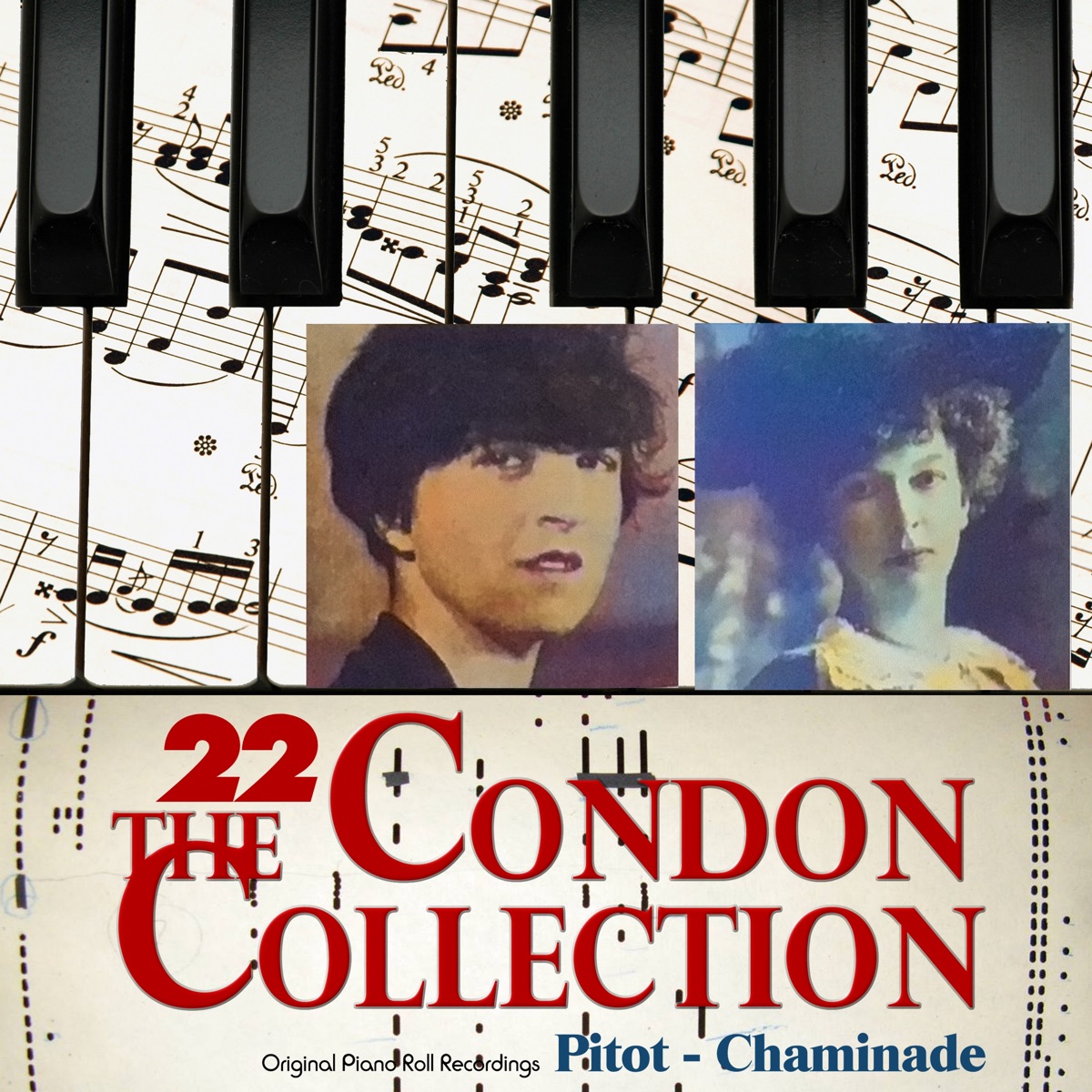 The Condon Collection, Vol. 22: Original Piano Roll Recordings by Genevieve Pitot, Robert Armbruster & Cécile Chaminade album cover