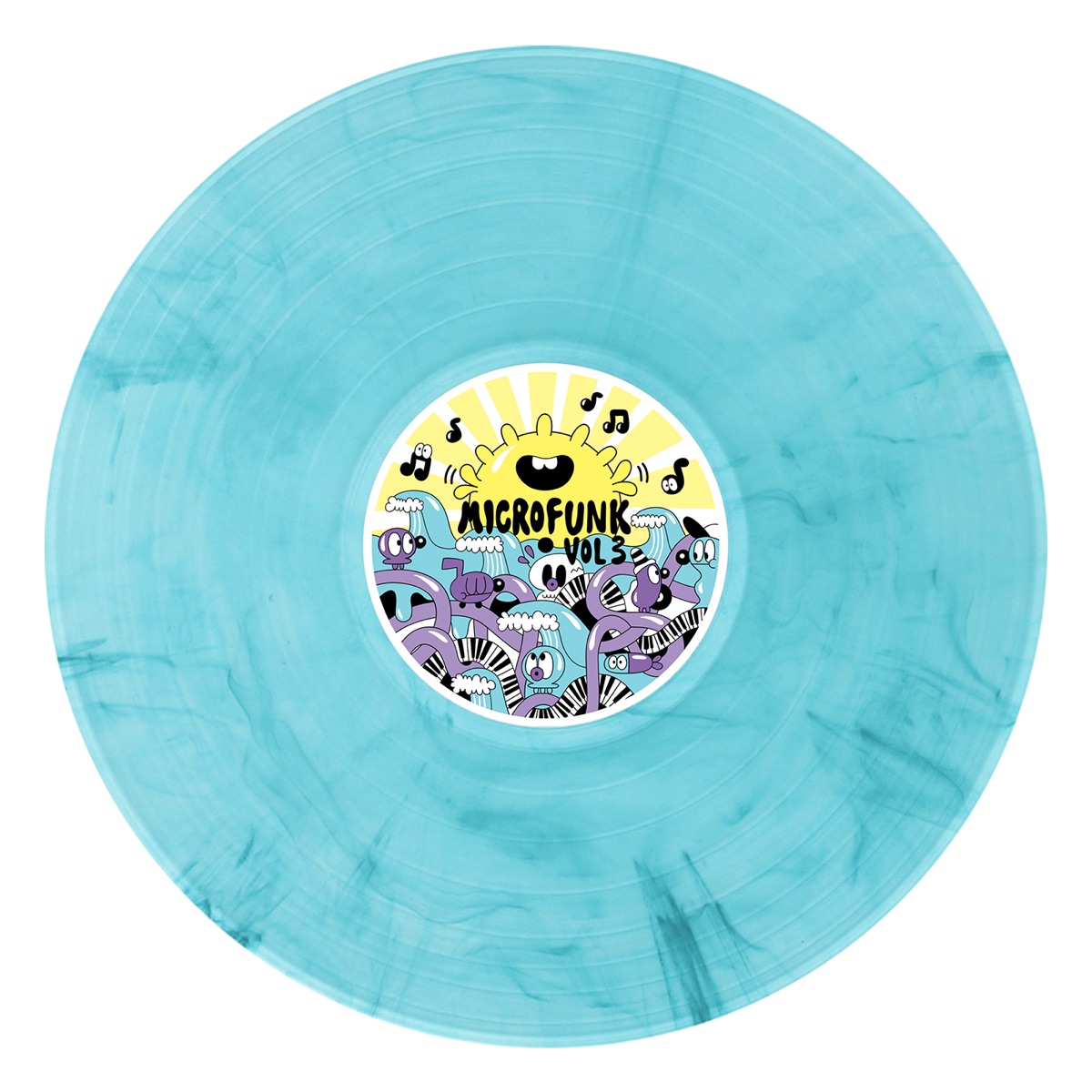 Microfunk, Vol. 3 - EP by Bop, Microfunk Crew, Dissident, Electrosoul System, Abstract Elements & Subwave album cover