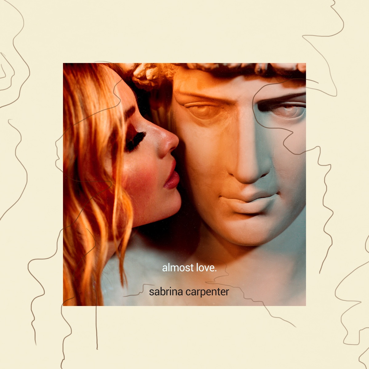 Almost Love - Single by Sabrina Carpenter album cover artwork