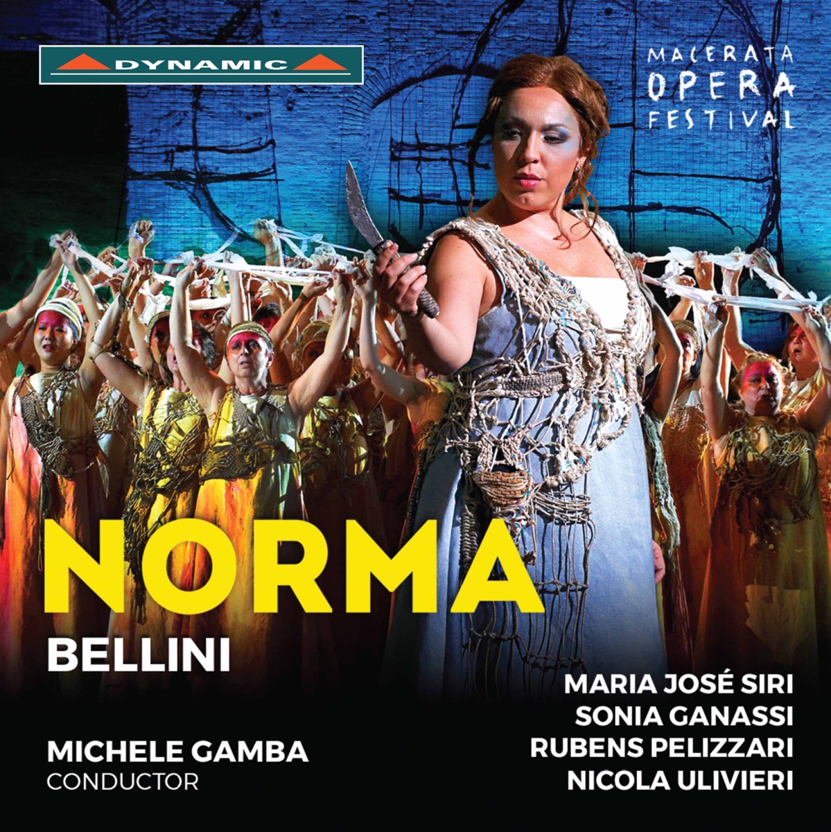 Bellini: Norma by María José Siri, Sonia Ganassi, Rubens Pelizzari, Nicola Ulivieri, Orchestra Filarmonica Marchigiana & Norma album cover