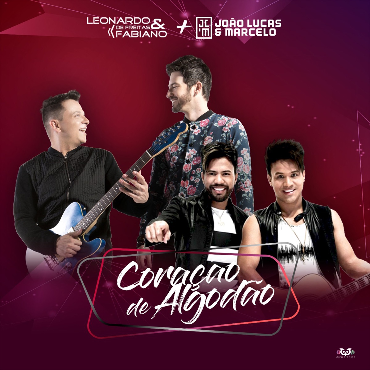 Coração de Algodão (feat. João Lucas & Marcelo) - Single by Leonardo De Freitas & Fabiano album cover