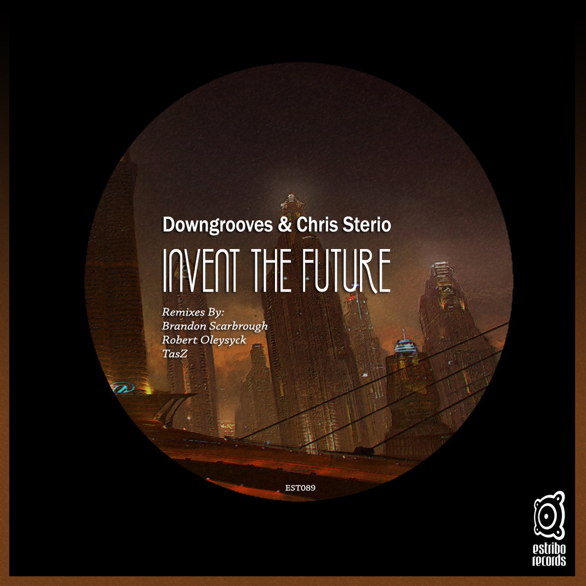 Invent the Future by Brandon Scarbrough, Chris Sterio & Downgrooves album cover