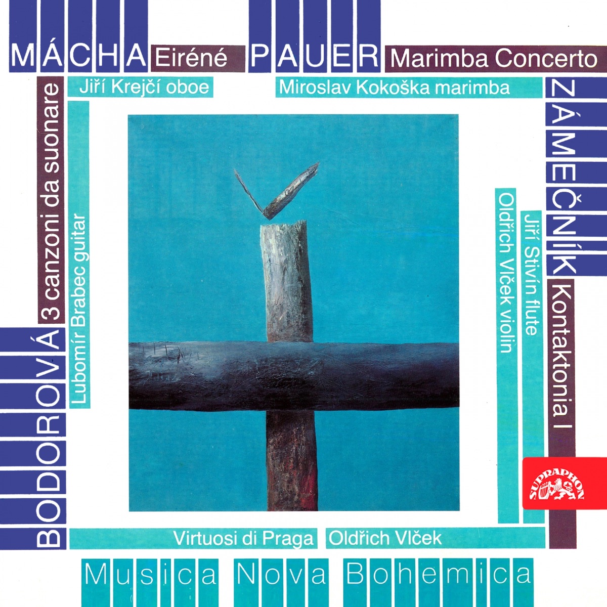 Mácha, Pauer, Bodorová and Zámečník: Chamber Works for Strings by Jiri Krejci, Miroslav Kokoška, Lubomír Brabec, Jiří Stivín, Oldřich Vlček & Virtuosi Di Praga album cover