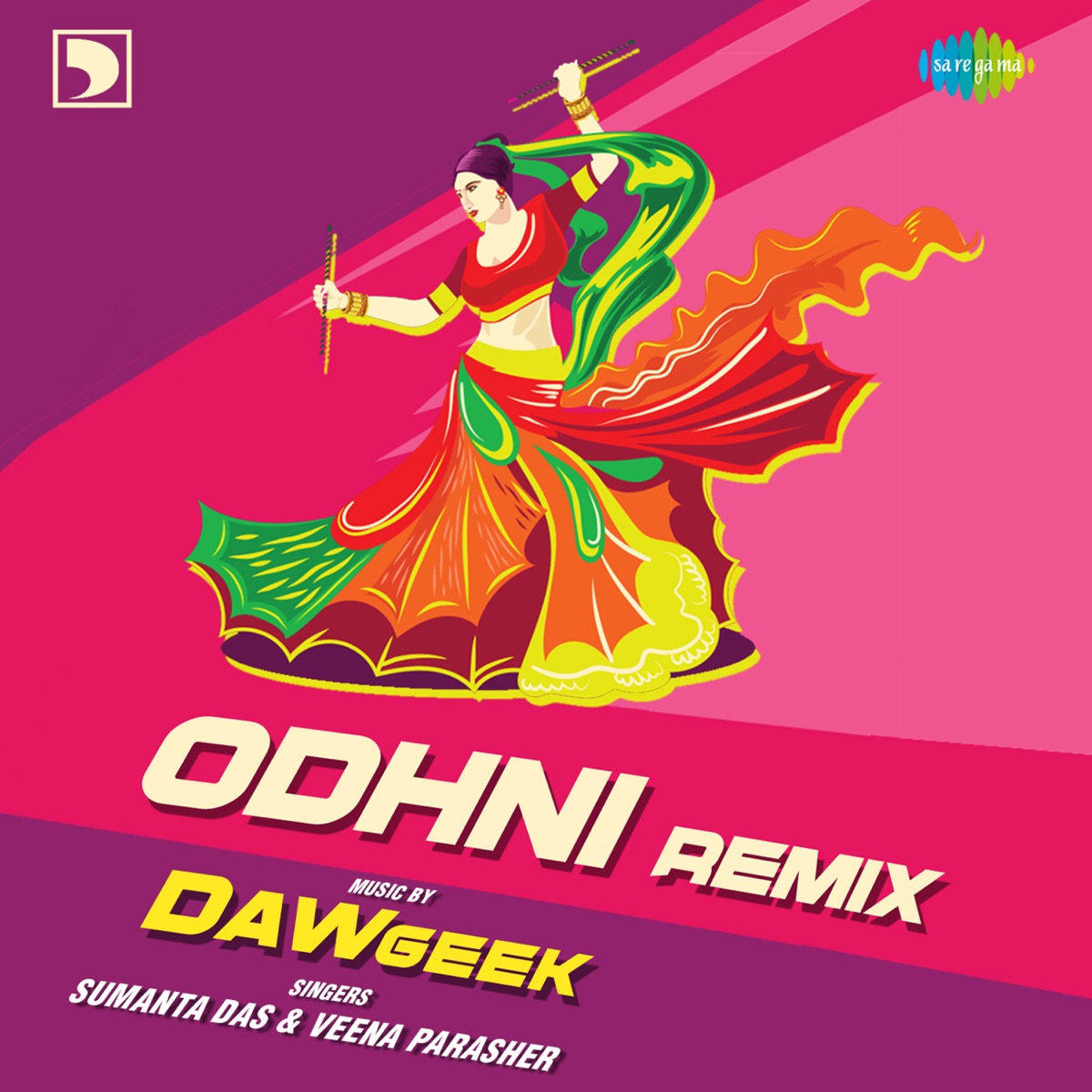 Odhni Remix - Single by Sumanta Das, Veena Parasher & DAWgeek album cover