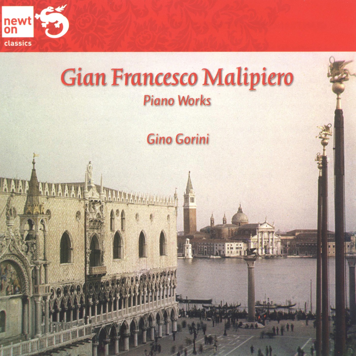 Gian Francesco Malipiero: Piano Works by Gino Gorini album cover