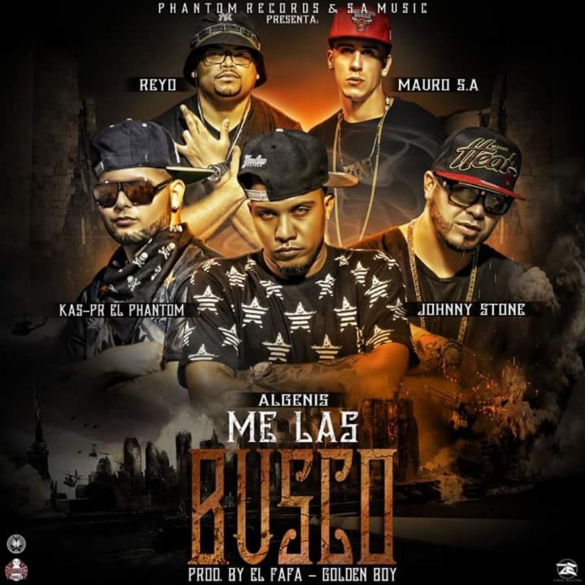 Me Las Busco (feat. Algenis, Johnny Stone & Mauro SA) - Single by Kas-PR album cover