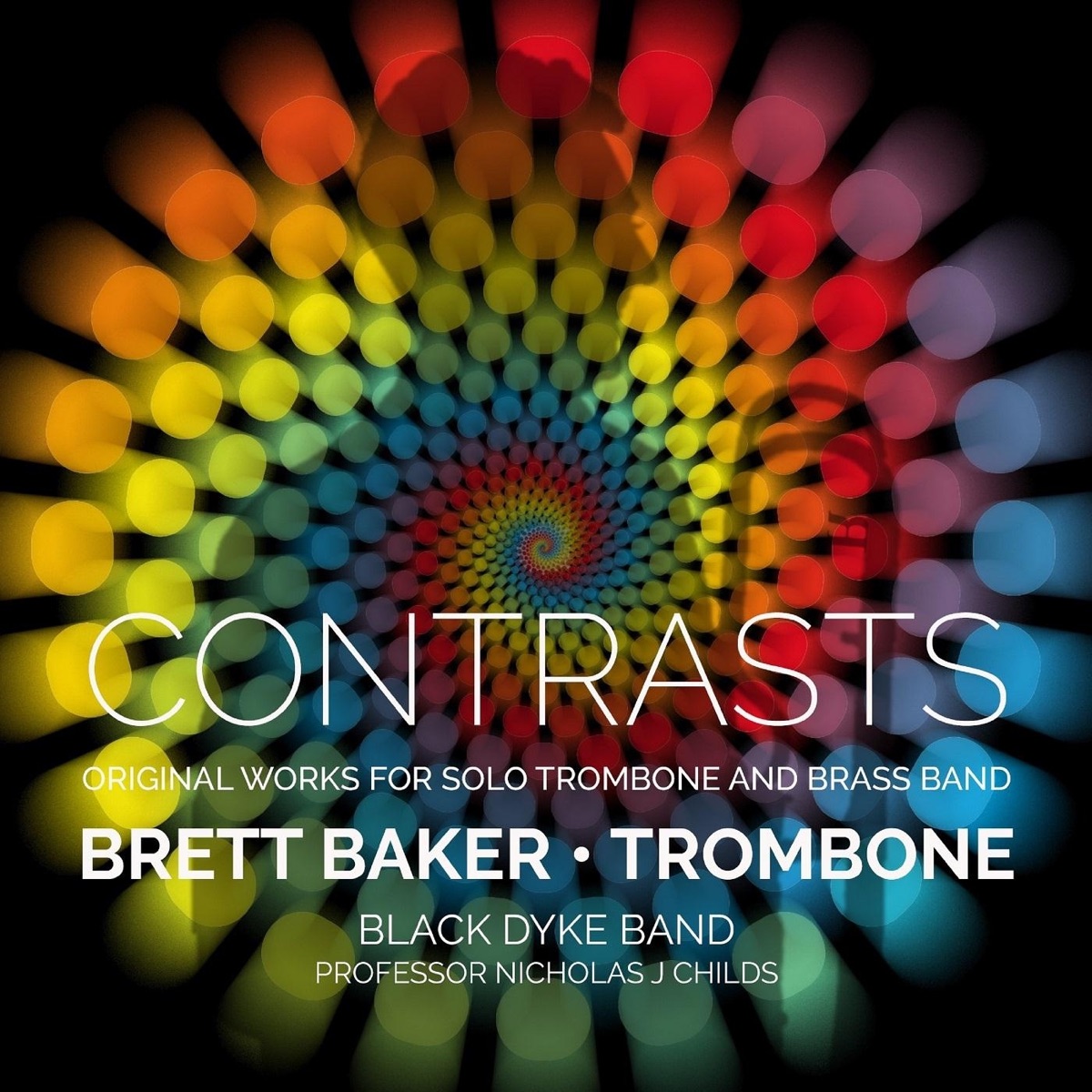 Contrasts by Brett Baker, Black Dyke Band & Professor Nicholas J. Childs album cover