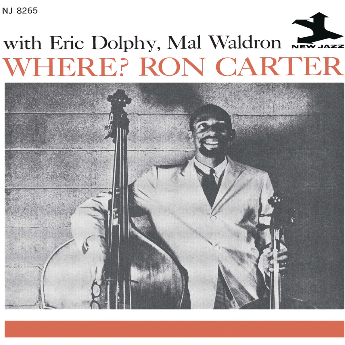 Where? (RVG Remaster) [with Eric Dolphy & Mal Waldron] by Ron Carter album cover