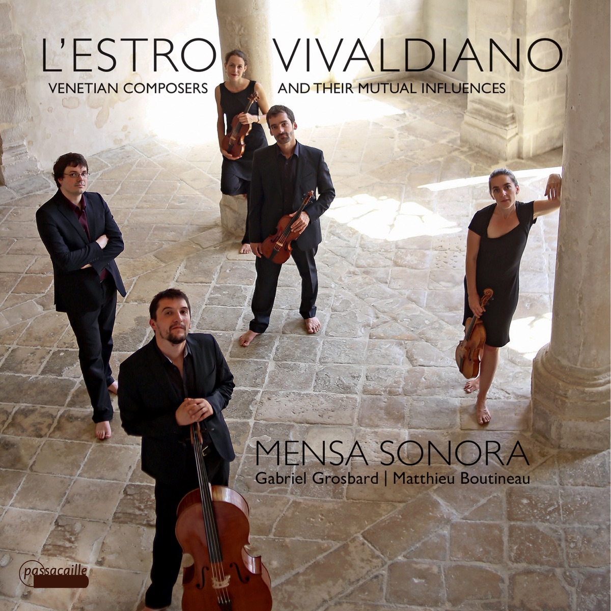 l'Estro Vivaldiano by Mensa Sonora album cover