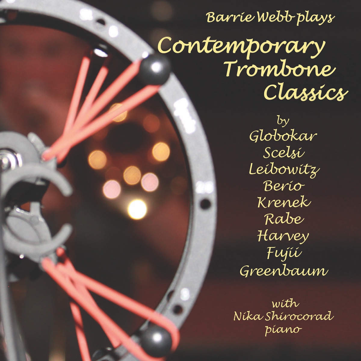 Contemporary Trombone Classics by Barrie Webb album cover