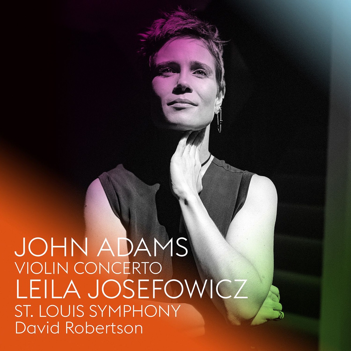 John Adams: Violin Concerto by Leila Josefowicz, St. Louis Symphony & David Robertson album cover