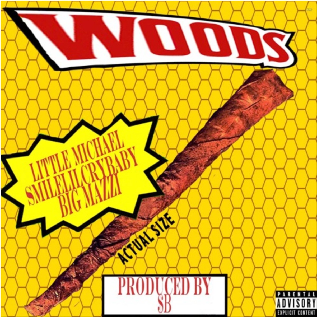Woods (feat. SmileLilCryBaby & Big Mazzi) - Single by Mikey Ocean album cover