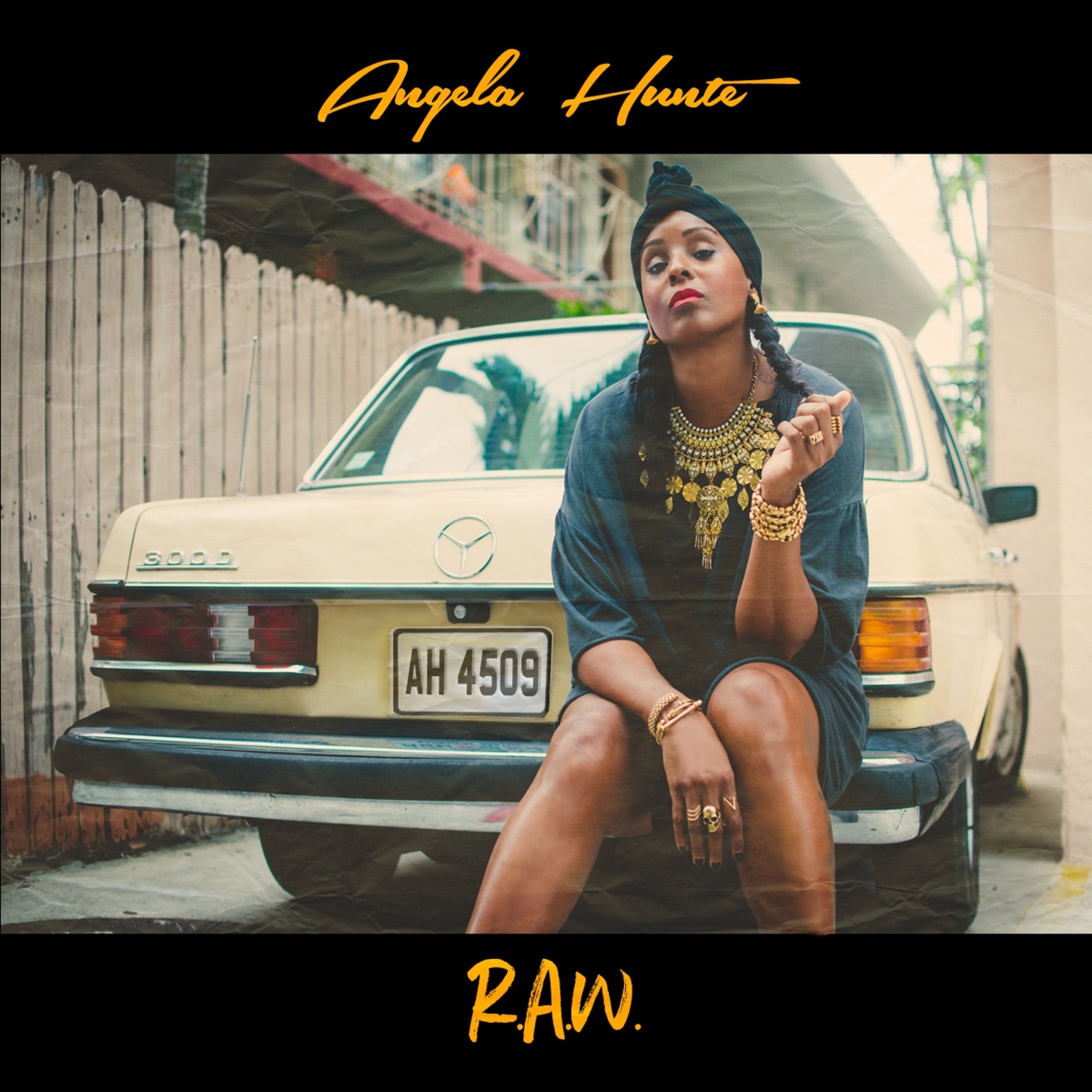 R.A.W. by Angela Hunte album cover