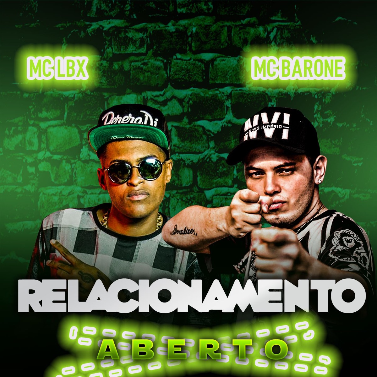 Relacionamento aberto - Single by Mc Barone & MC Lbx album cover