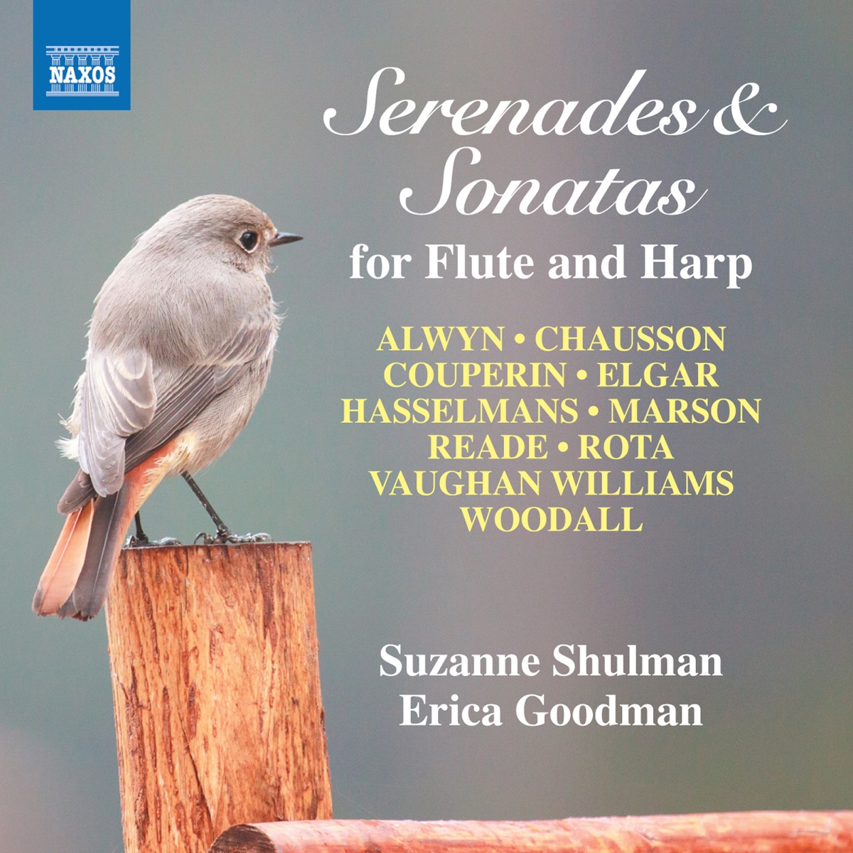 Serenades & Sonatas for Flute and Harp by Suzanne Shulman & Erica Goodman album cover
