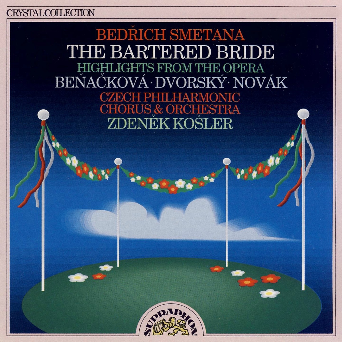 Smetana: The Bartered Bride. Highlights from the Opera by Czech Philharmonic & Zdeněk Košler album cover