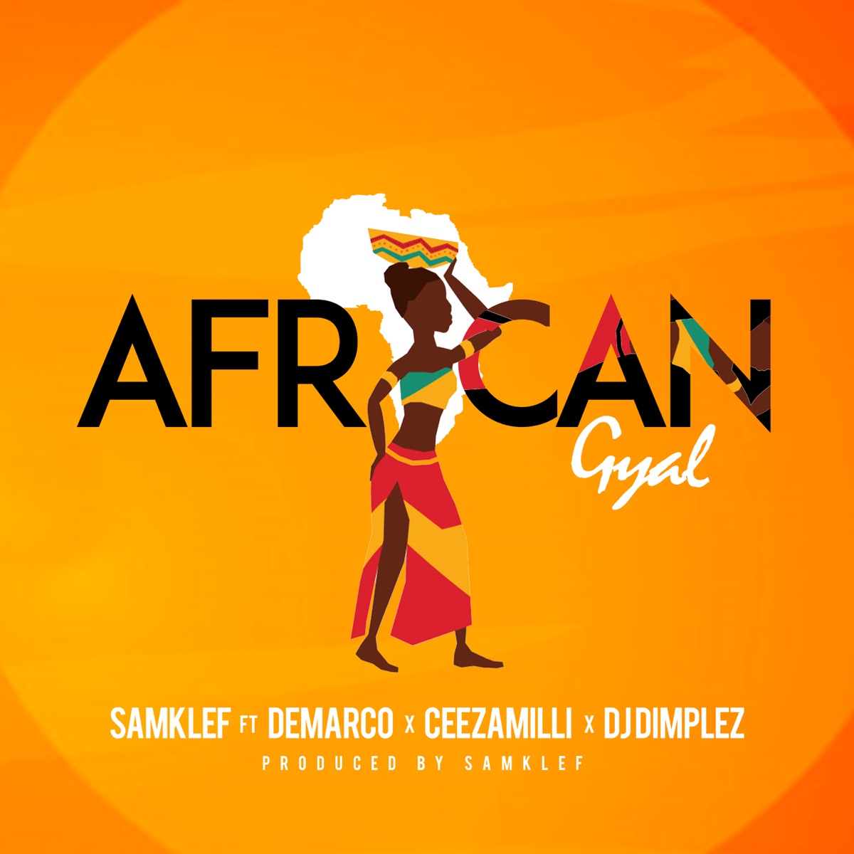African Gyal (feat. DeMarco, Ceeza Milli & DJ Dimplez) - Single by Samklef album cover