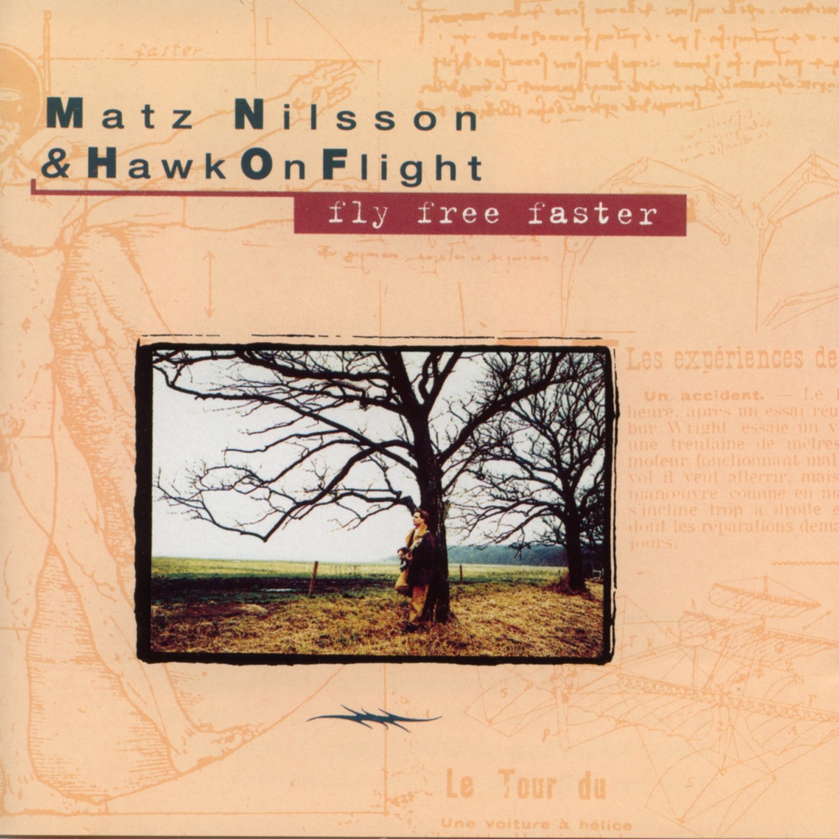 Fly Free Faster by Matz Nilsson & Hawk On Flight album cover