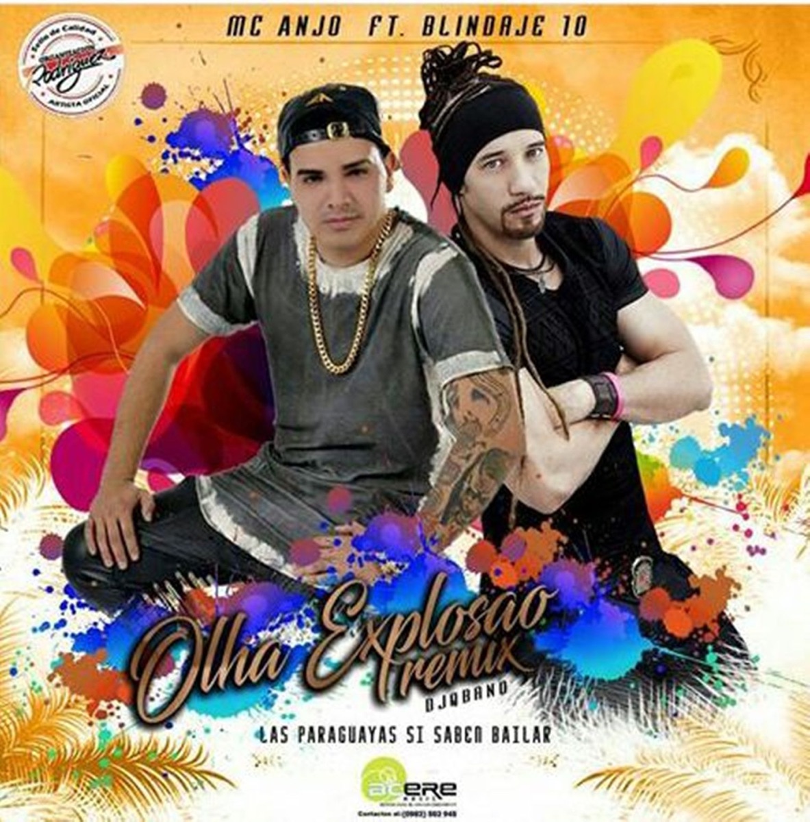 Olha explosão, Las paraguayas si saben bailar - Single by Mc Anjo & Blindaje 10 album cover