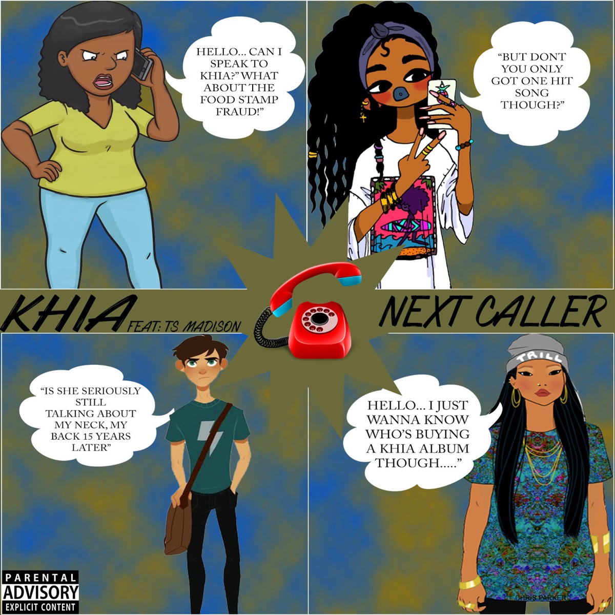 Next Caller (feat. Ts. Madison) - Single by Khia album cover