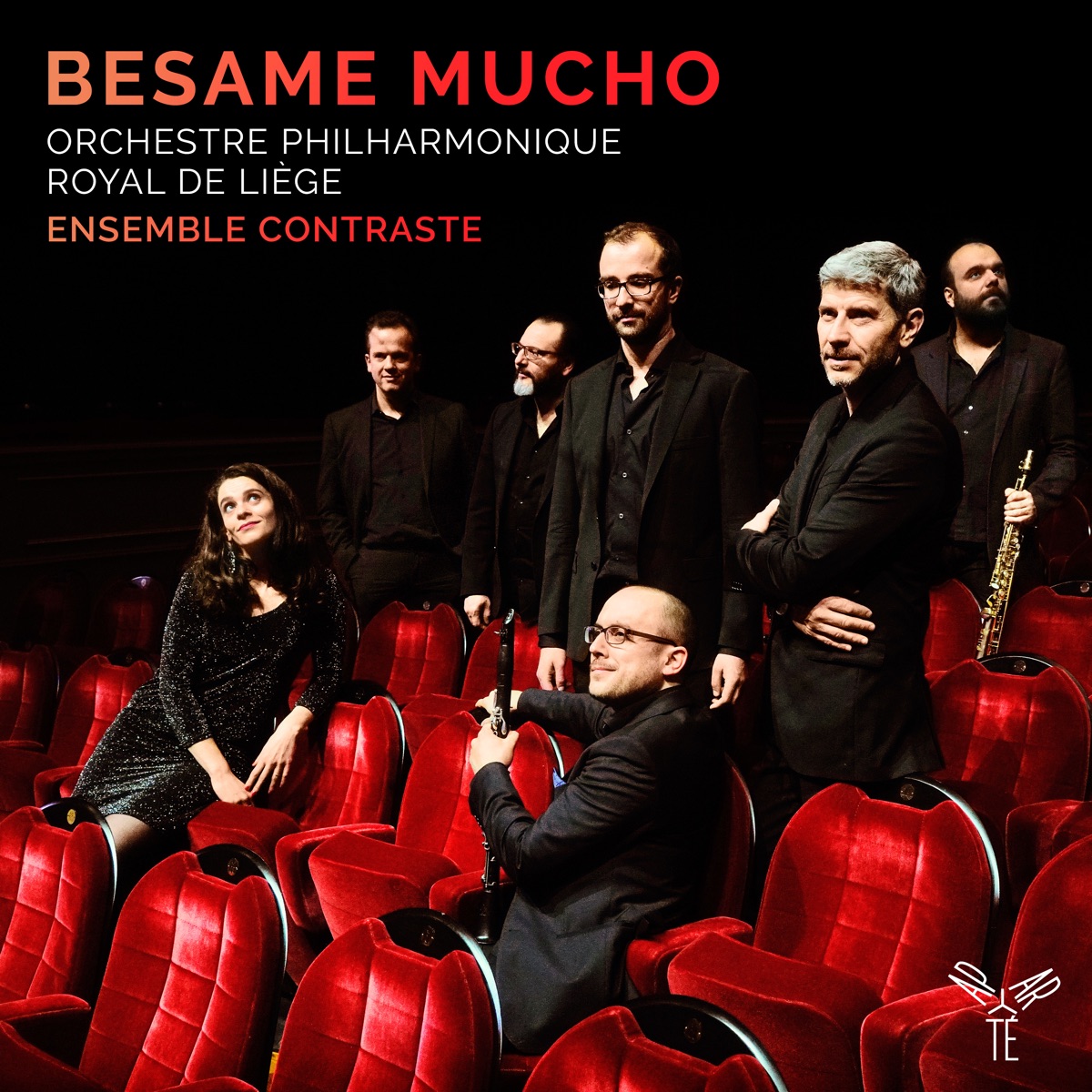 Besame Mucho by Ensemble Contraste & Orchestre Philharmonique Royal de Liège album cover
