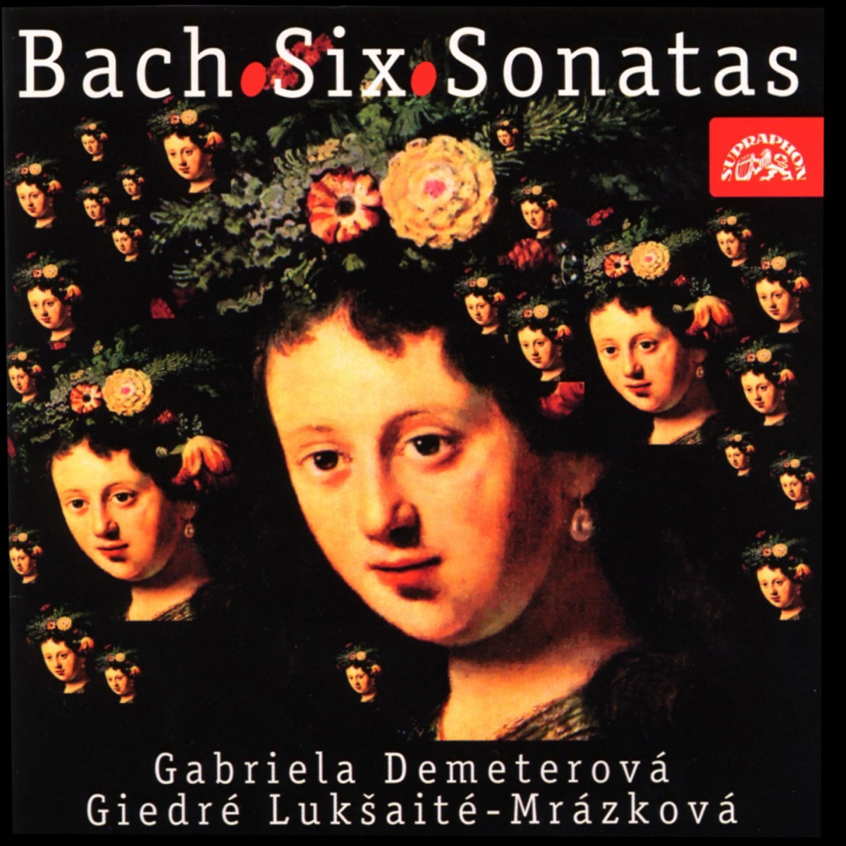 Bach: 6 Violin Sonatas by Gabriela Demeterová & Giedré Lukšaité-Mrázková album cover