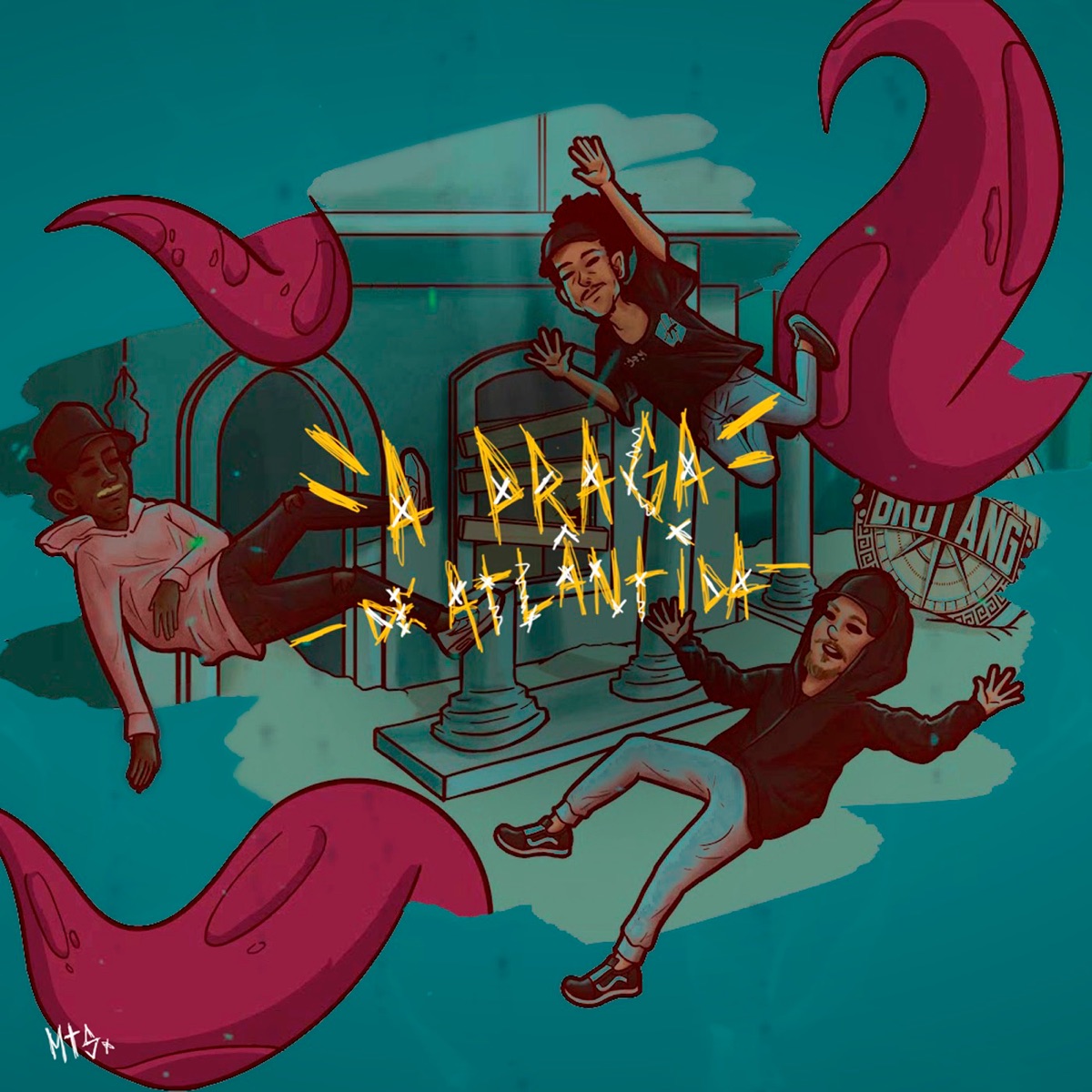 A Praga de Atlântida - Single by Brutang44 album cover