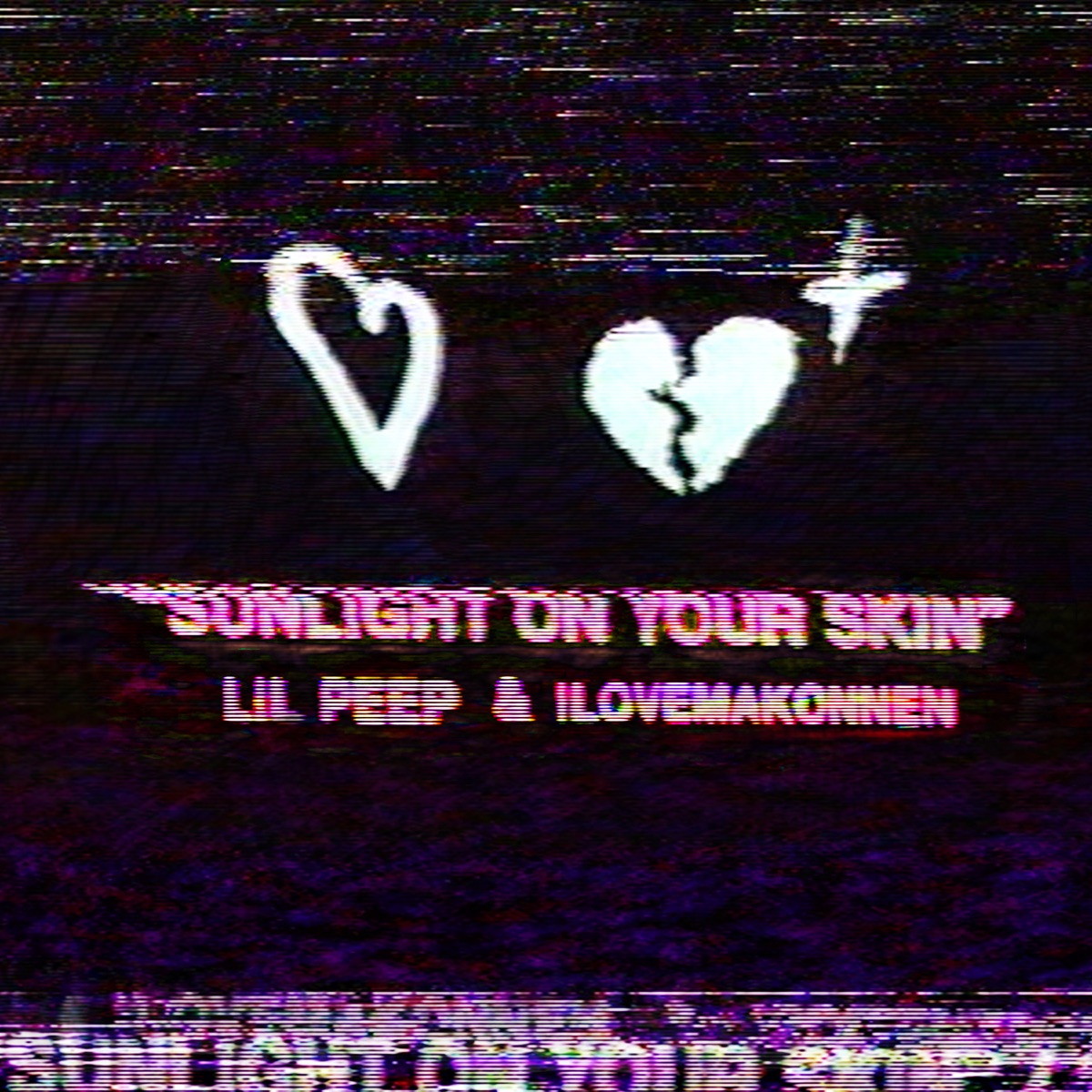 Sunlight On Your Skin - Single by Lil Peep & iLoveMakonnen album cover
