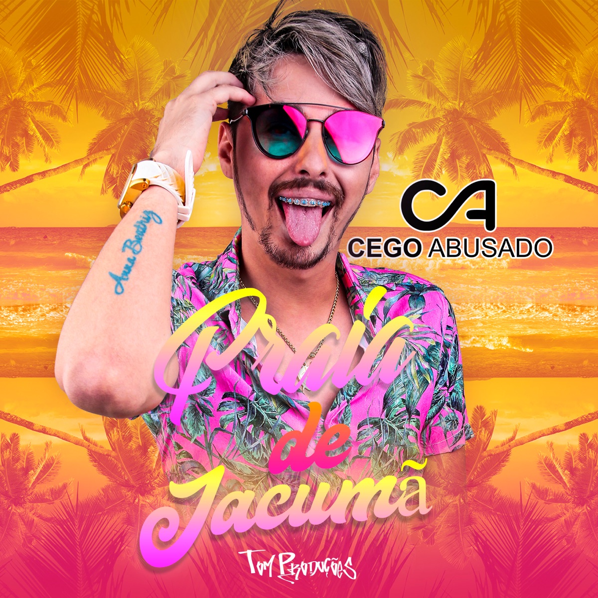 Praia de Jacumã - Single by MC Cego Abusado album cover