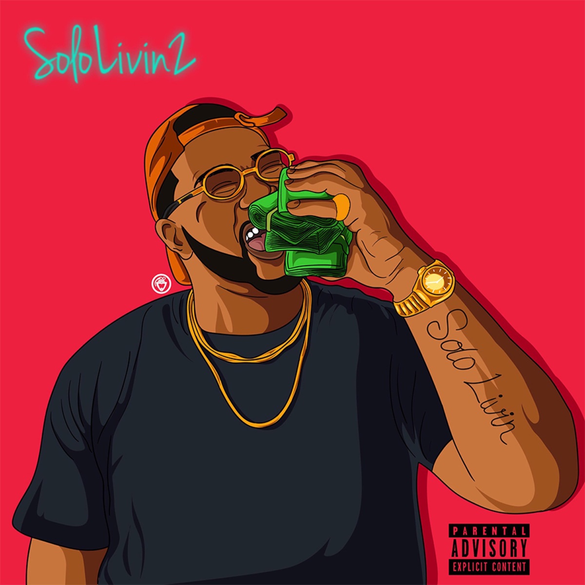 SoloLivin' 2 by DonnySolo album cover
