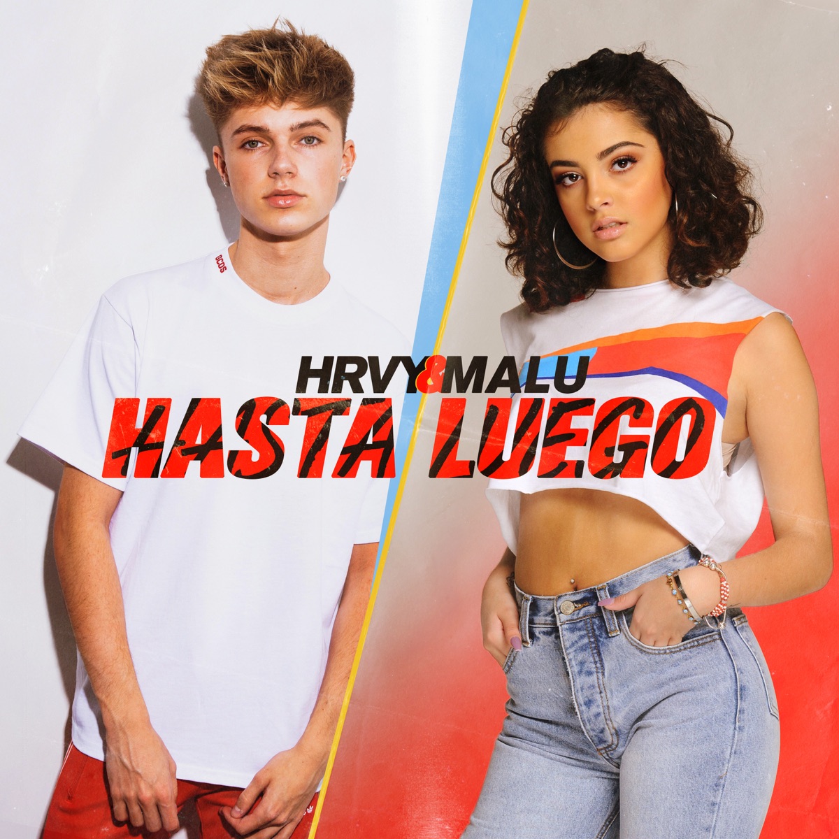 Hasta Luego - Single by HRVY & Malú Trevejo album cover