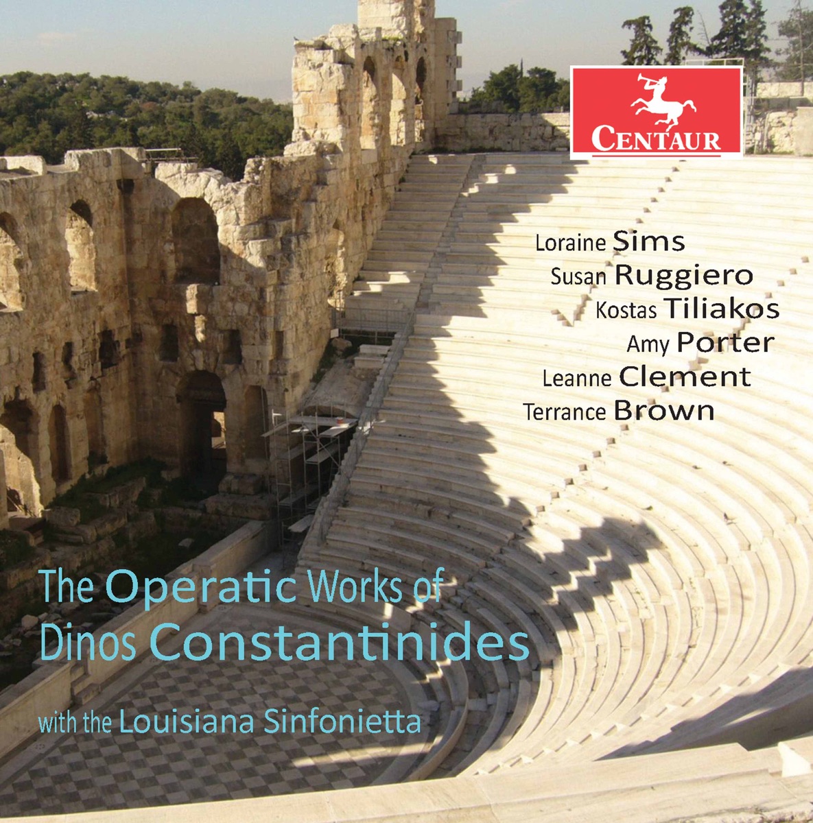 Dinos Constantinides: Operatic Works by Dinos Constantinides & Louisiana Sinfonietta album cover