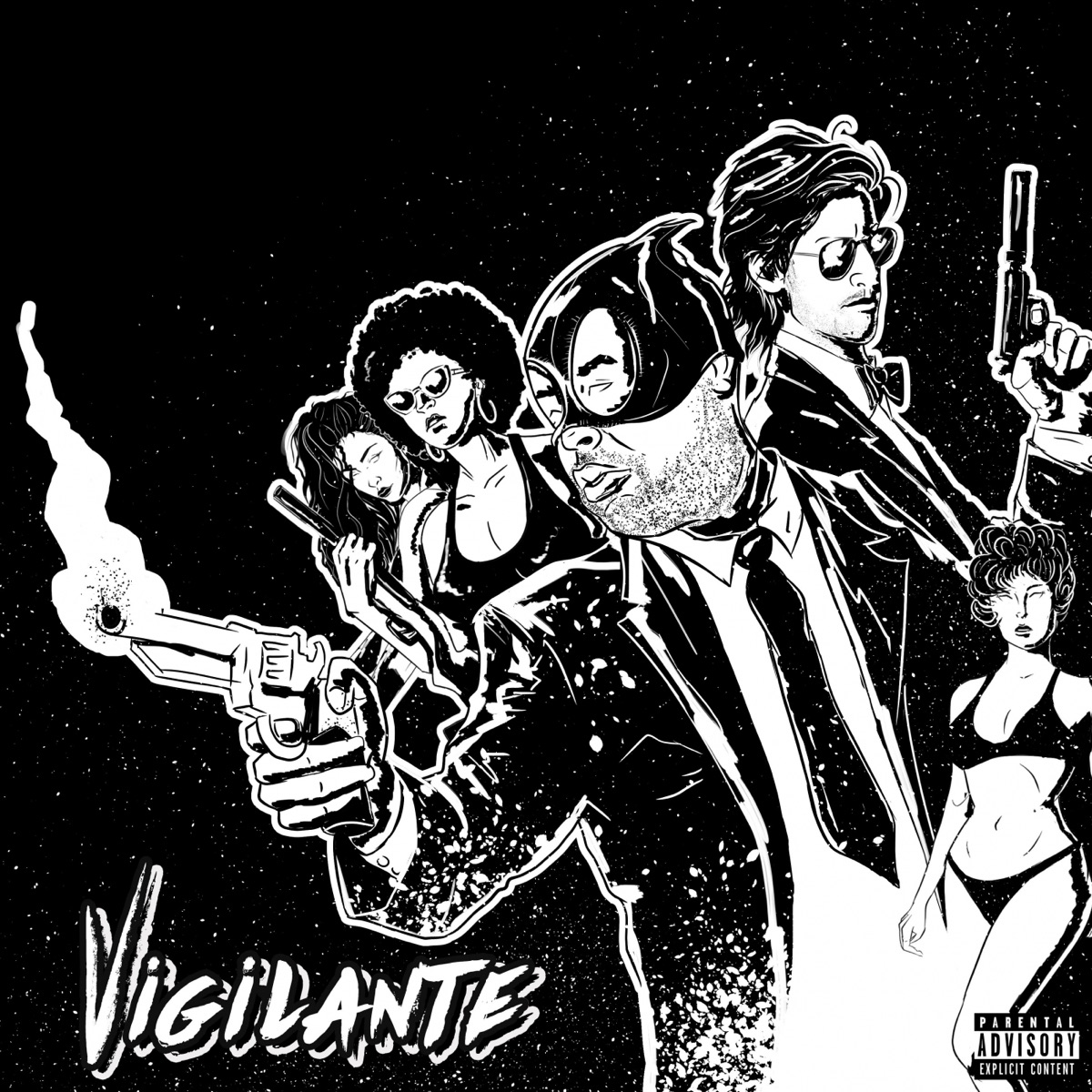 Vigilante by Eddy Baker album cover