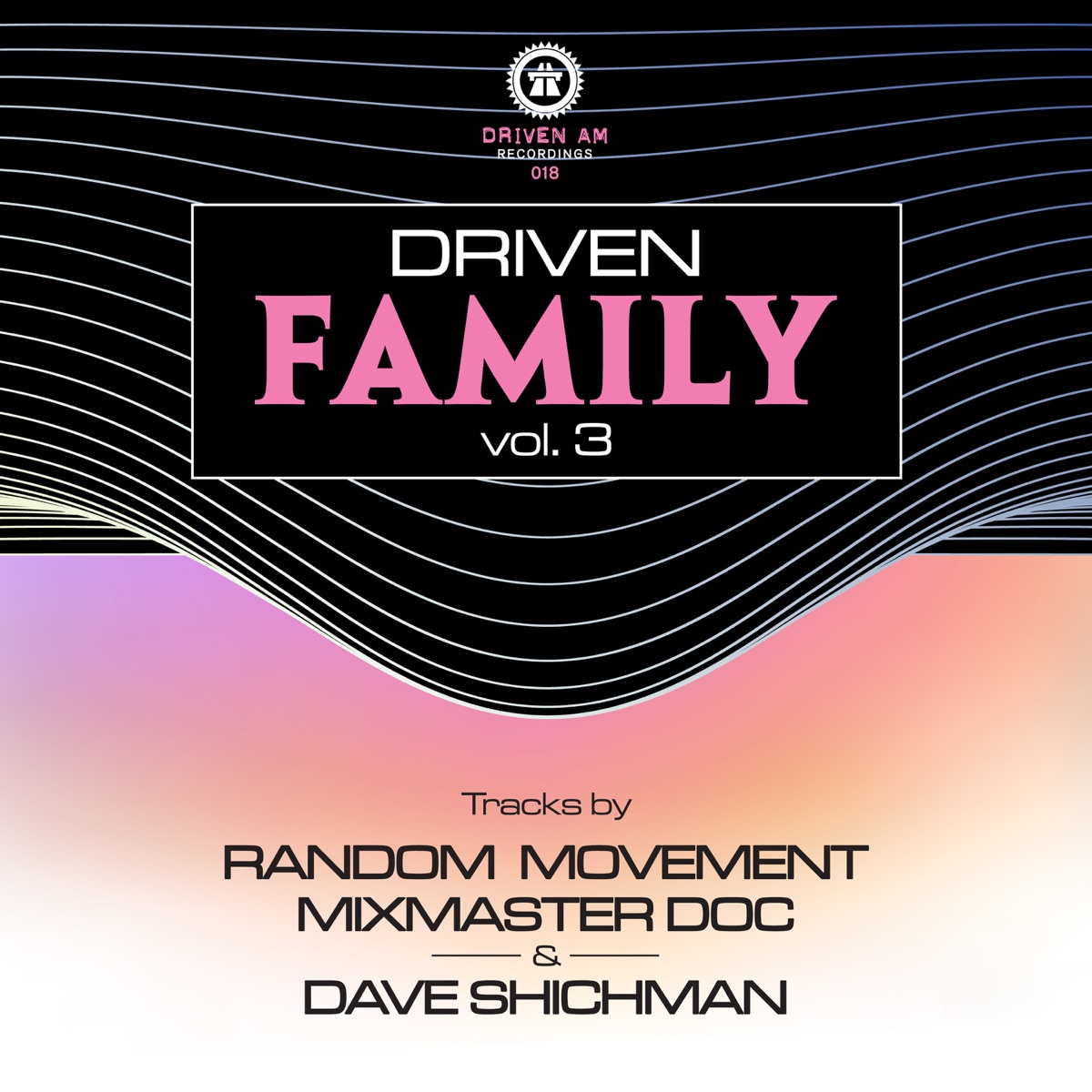 Driven Family, Vol. 3 - Single by Random Movement, Mixmaster DOC & Dave Shichman album cover