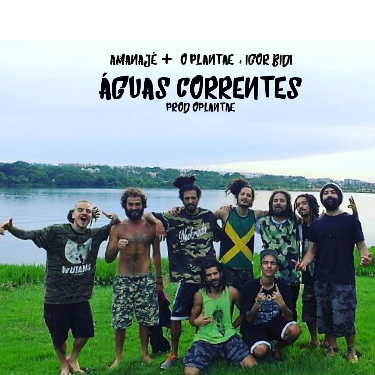 Águas Correntes - Single by O Plantae, Amanajé & Igor Bidi album cover