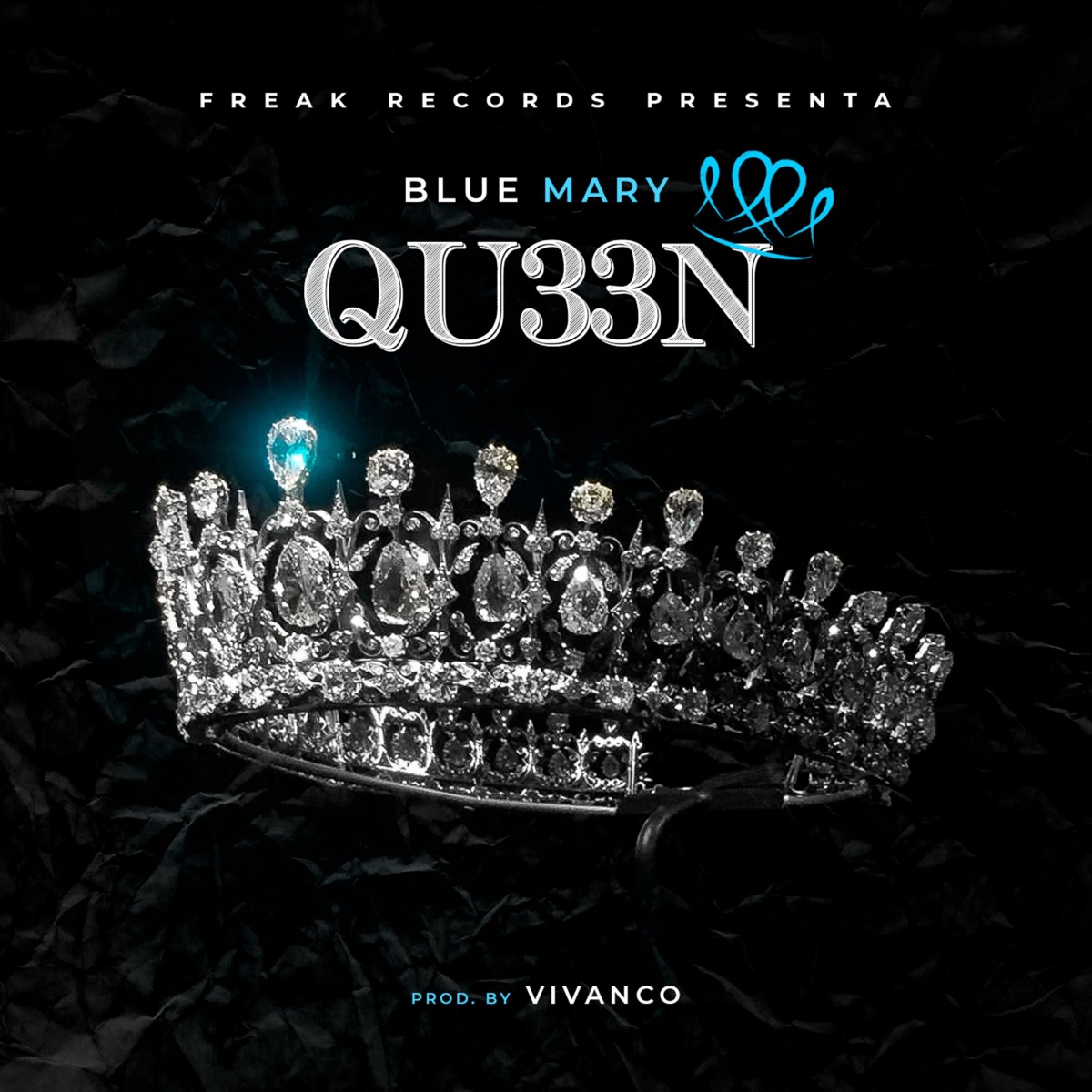 Qu33n - Single by Blue Mary album cover