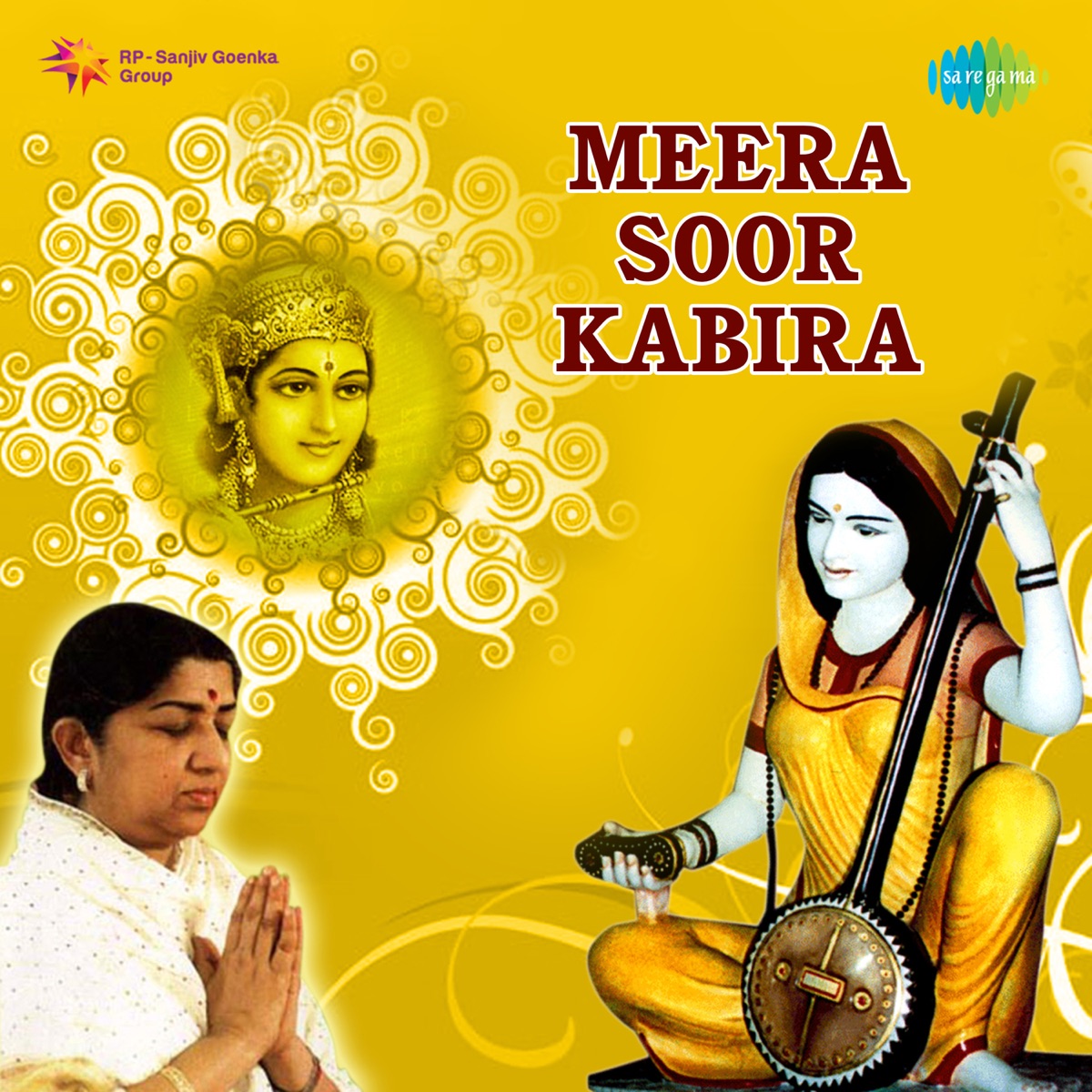 Meera Soor Kabira by Lata Mangeshkar & Roop Kumar Rathod album cover