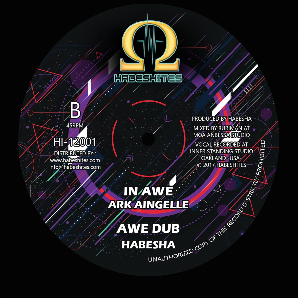 In Awe (feat. Arkaingelle) - Single by Sista Habesha album cover