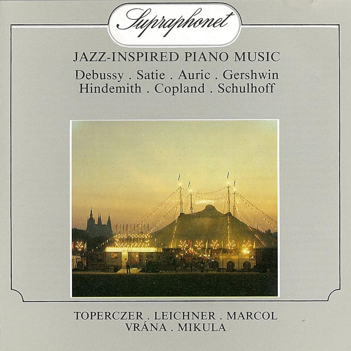 Jazz-Inspired Piano Music by Peter Toperczer, Jan Vrana, Emil Leichner, Jan Marcol & Miloš Mikula album cover
