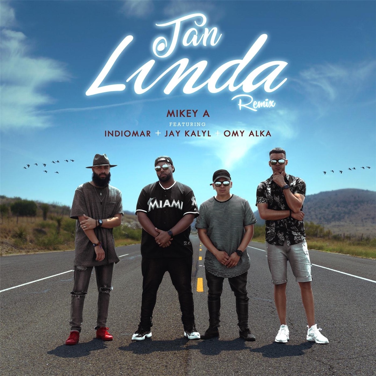 Tan Linda (Remix) [feat. Indiomar, Jay Kalyl & Omy Alka] - Single by Mikey A album cover