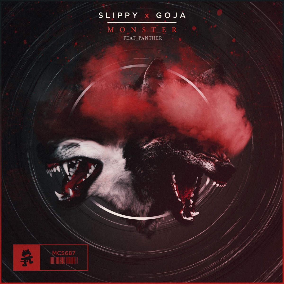 Monster (feat. Panther) - Single by Slippy & Goja album cover