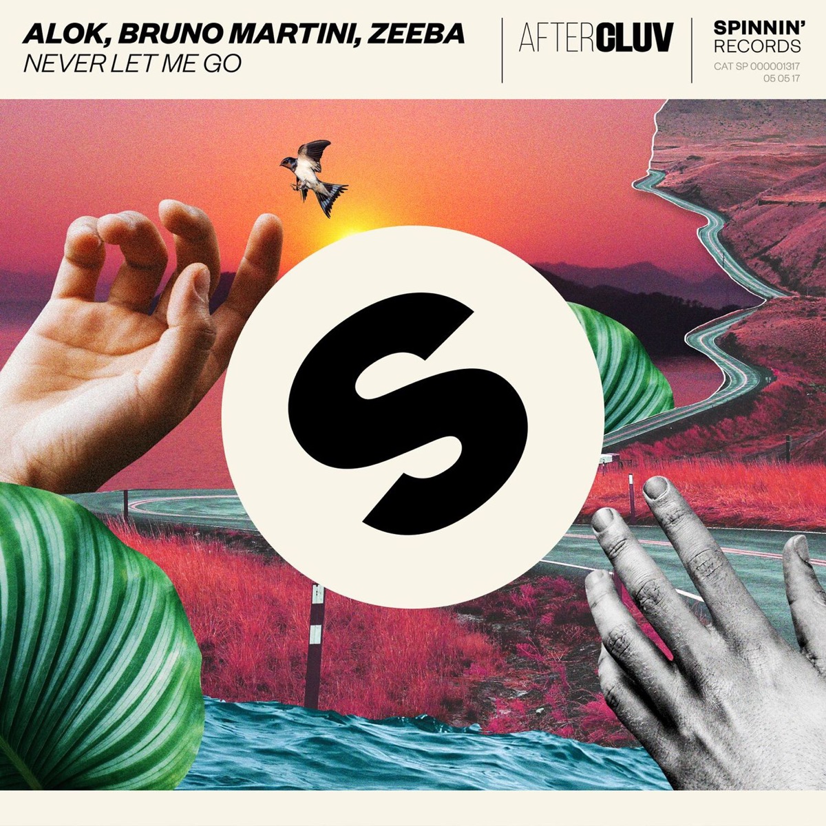 Never Let Me Go - Single by Alok, Zeeba & Bruno Martini album cover