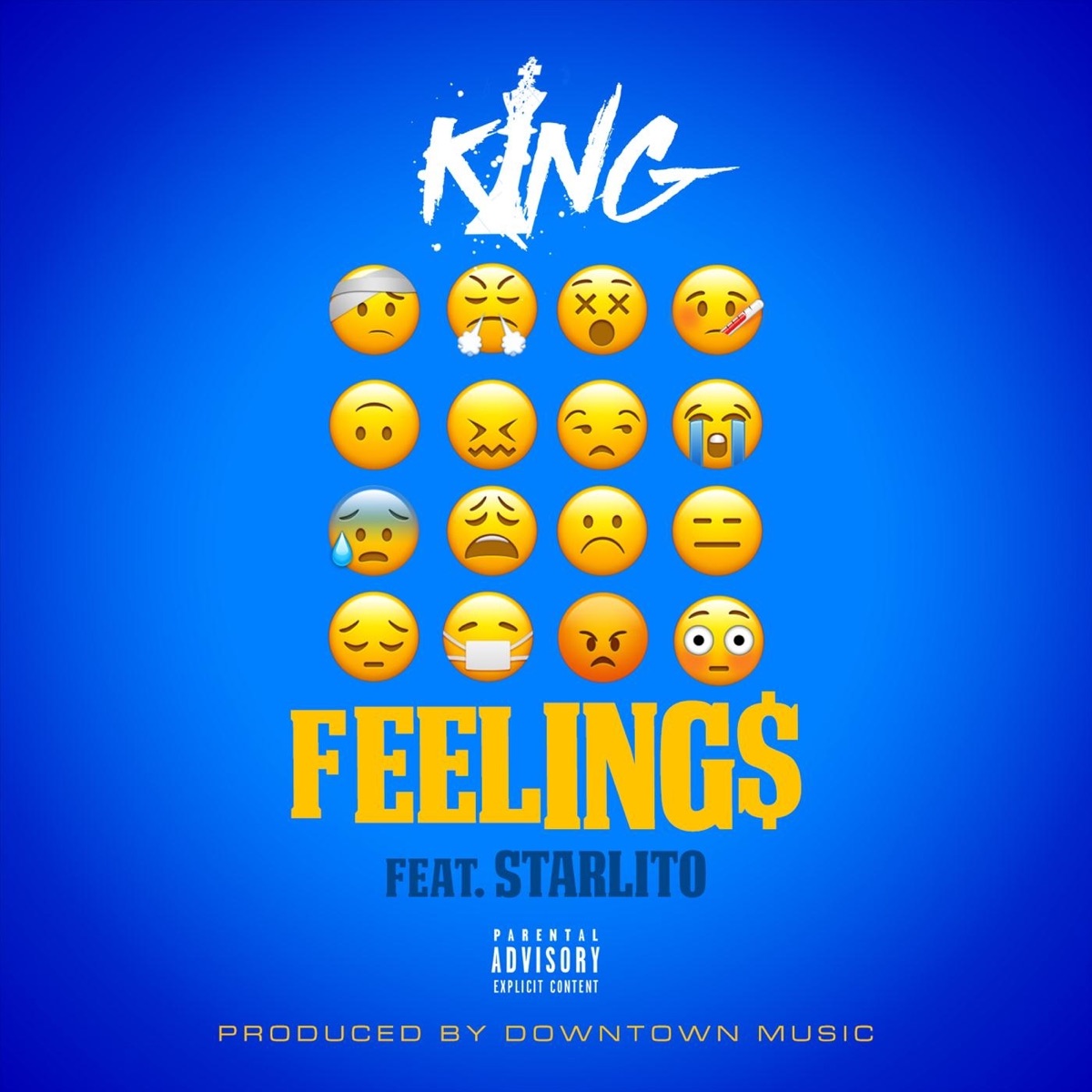 Feelings (feat. Starlito) - Single by King album cover