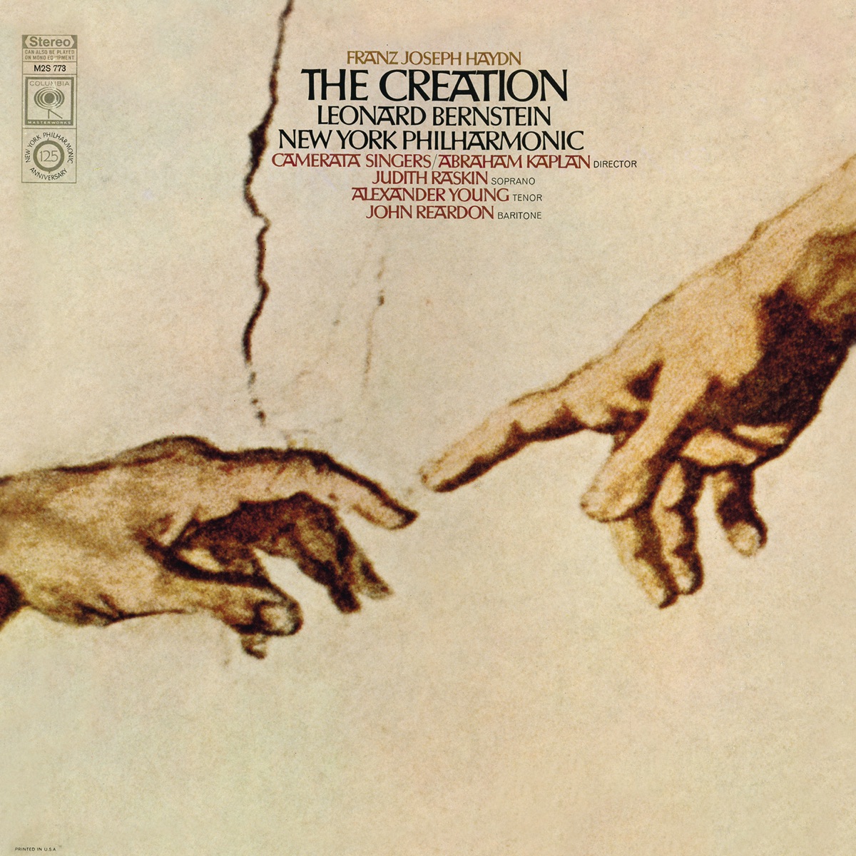 Haydn: Die Schöpfung, Hob. XXI:2 (Remastered) by Leonard Bernstein, Judith Raskin, Alexander Young, John Reardon, Camerata Singers & New York Philharmonic album cover