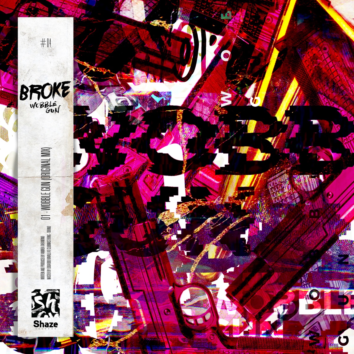 Wobble Gun - Single by Broke album cover