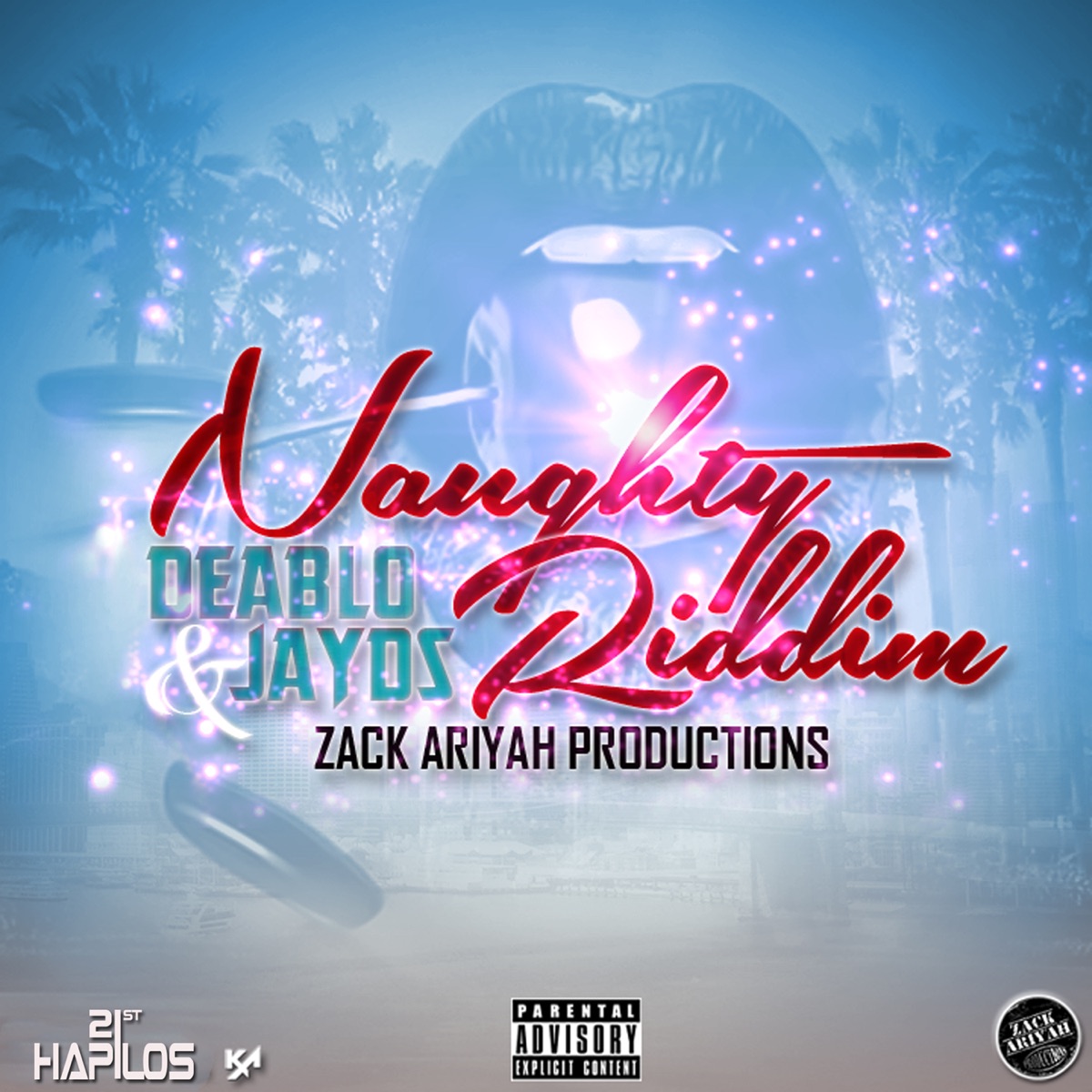 Naughty Riddim - EP by Deablo, JAYDS & Zack Ariyah album cover