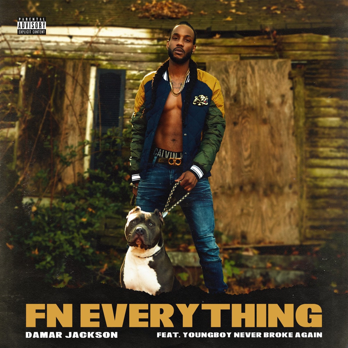 Fn Everything (feat. YoungBoy Never Broke Again) - Single by Damar Jackson album cover artwork