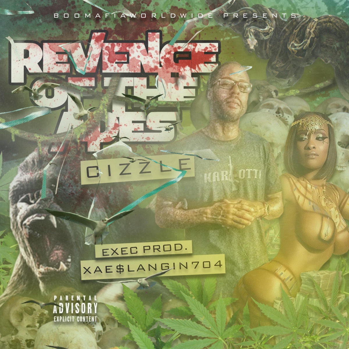 Revenge of the Apes by cizzle album cover