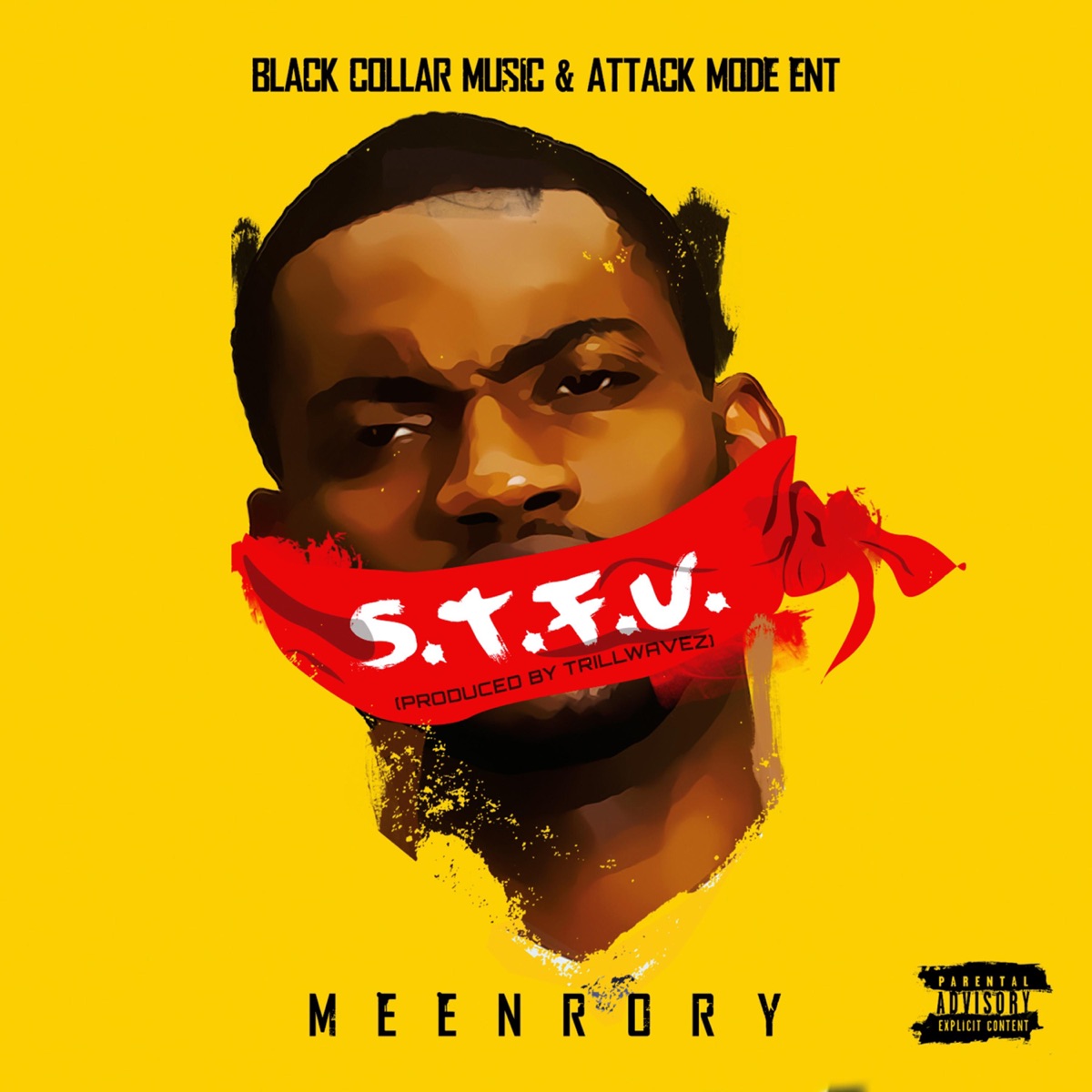 S.T.F.U - Single by Meen Rory album cover