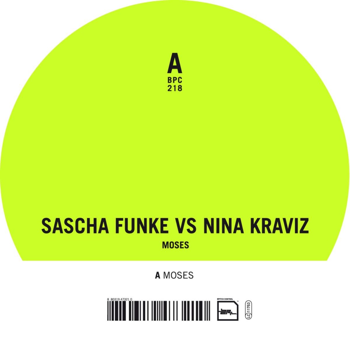 Moses - EP by Nina Kraviz & Sascha Funke album cover